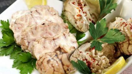 Comment faire une salade de cerveau? Recette de salade de cerveau froid! Salade de cerveau MasterChef