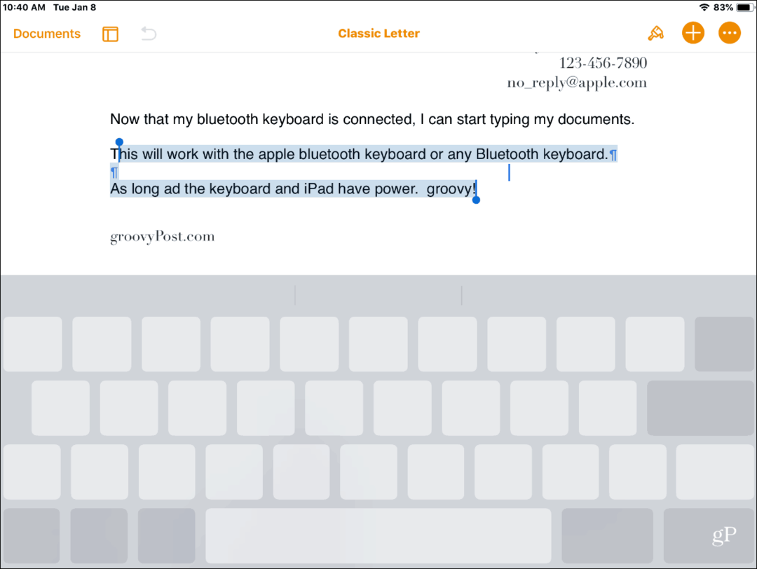 Six conseils de clavier essentiels pour taper sur votre iPhone ou iPad