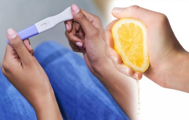 Comment faire un test de grossesse au citron?