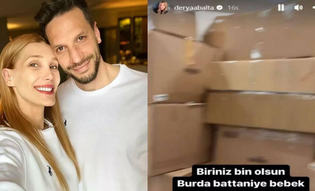 La femme de Hakan Balta, Derya Balta, est devenue folle quand elle a vu la chemise de nuit dans la boîte de secours !