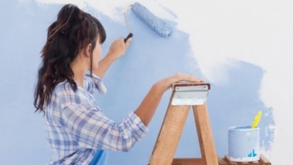 Combien de litres de peinture utilisez-vous pour peindre? 