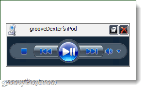 contrôle iPod via ordinateur Windows