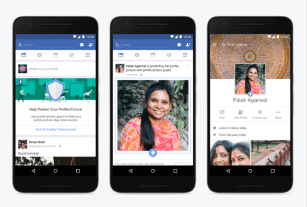 Facebook pilote de nouveaux outils pour gérer les photos de profil en Inde.