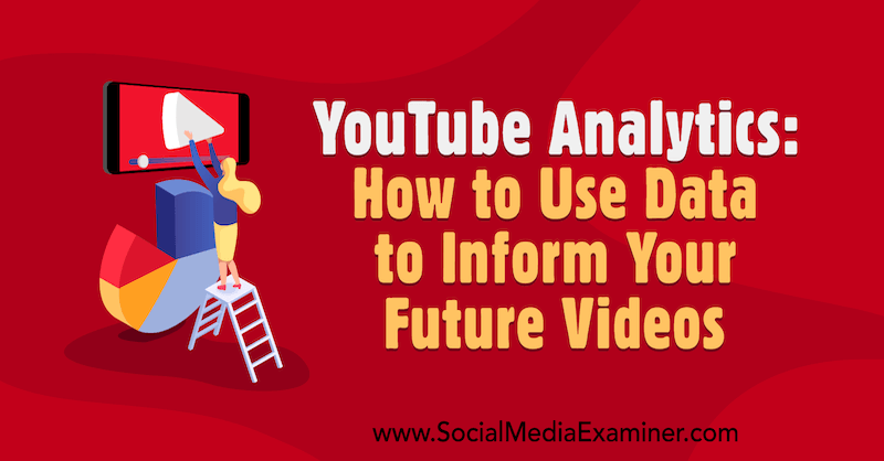 YouTube Analytics: Comment utiliser les données pour informer vos futures vidéos par Anne Popolizio sur Social Media Examiner.