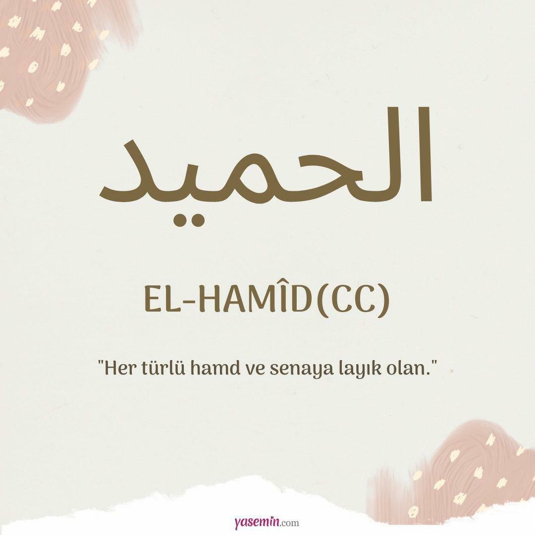 Que signifie al-Hamid (cc) ?