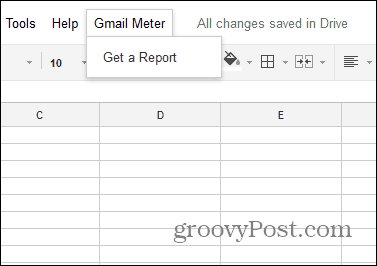 Gmail Meter installé