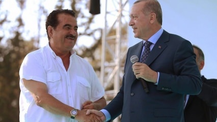 Partager le président Erdoğan d'İbrahim Tatlıses!