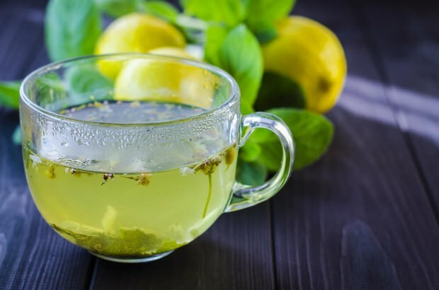 cure eau minérale thé vert citron