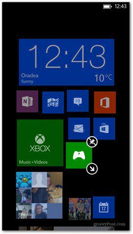 Comment personnaliser les tuiles Windows Phone 8 Live