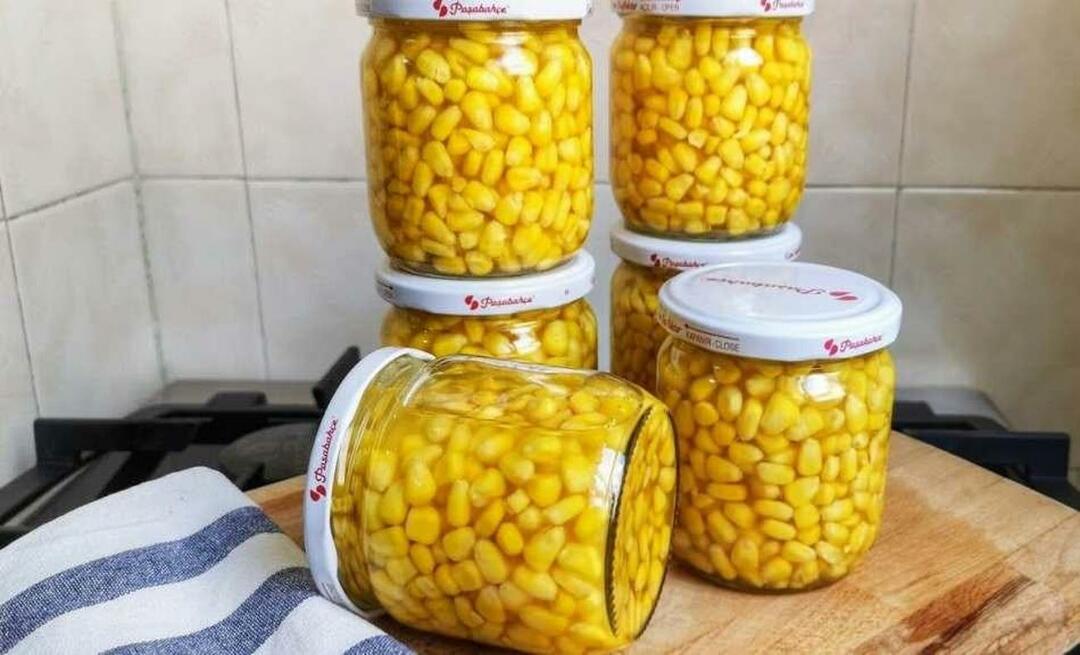 La recette de maïs en conserve la plus simple! Comment faire du maïs bouilli en conserve à la maison ?