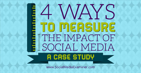 mesurer l'impact des médias sociaux
