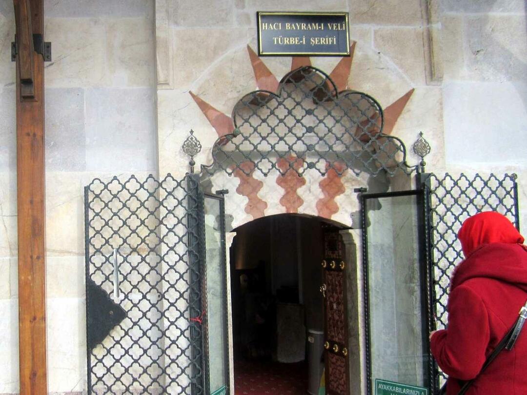 Porte du tombeau Haci Bayram-i Veli