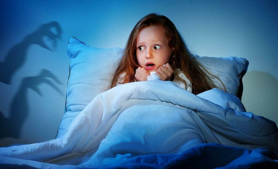 Comment aborder les enfants ayant des peurs nocturnes? Quelles sont les causes de la peur nocturne ?