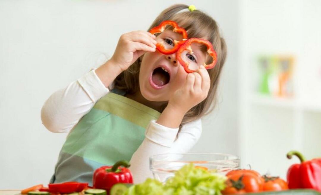 Quelle devrait être la bonne nutrition chez les enfants? Voici les fruits et légumes de janvier...