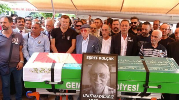 Funérailles d'Eşref Kolçak