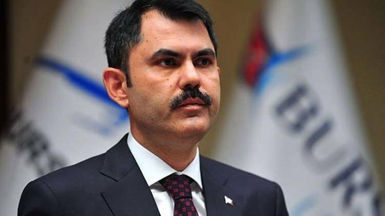 Ministre de l'environnement et de l'urbanisation Murat Kurum