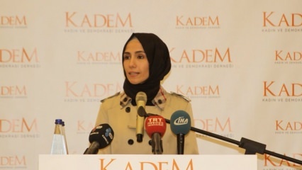 Sümeyye Erdoğan Bayraktar assiste à l'inauguration du KADEM