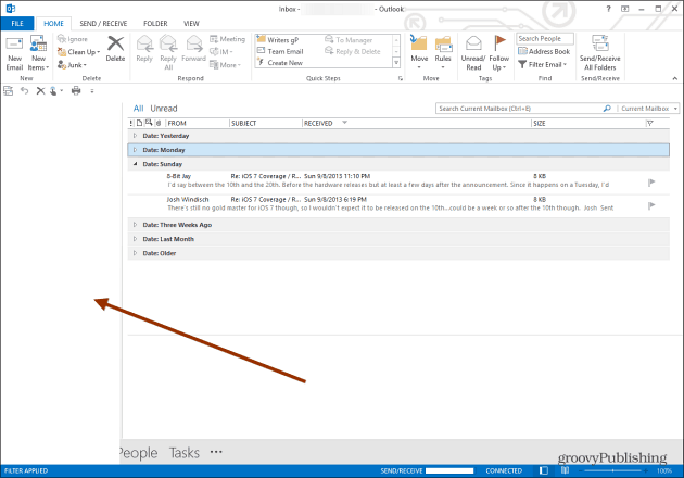 Vulnérabilité Outlook critique corrigée et comment réparer le volet de dossier Outlook 2013 vide