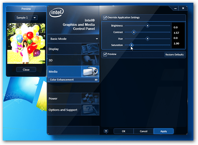 Comment désactiver l'icône Intel Graphics à partir de la barre des tâches Windows