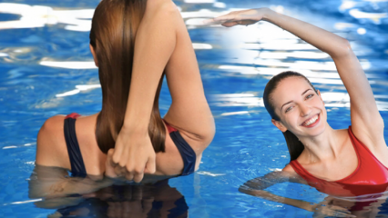 Ajustez le ventre en 3 mouvements! Les mouvements d'amincissement régionaux les plus efficaces que vous puissiez faire dans l'eau