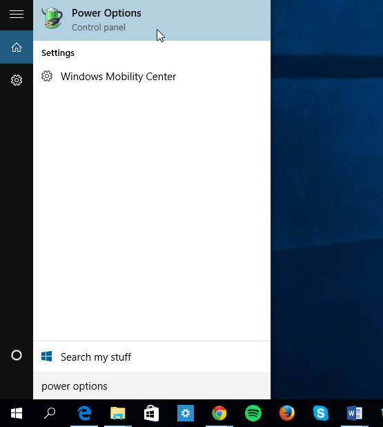Recherche Cortana Windows 10 désactivée