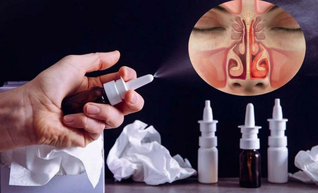 Comment se débarrasser de la dépendance aux sprays nasaux? Attention, ceux qui utilisent trop le spray nasal !
