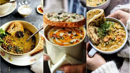 Les recettes de soupe les plus faciles pour l'iftar! Délicieuses et délicieuses soupes ...