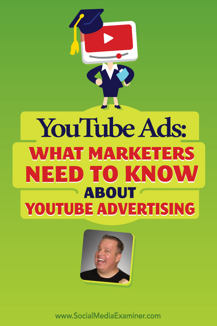 Annonces YouTube: ce que les spécialistes du marketing doivent savoir sur la publicité sur YouTube: examen des médias sociaux