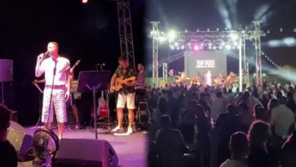 Les règles de la distance sociale ont été enfreintes lors du concert du jeune chanteur Tan Taşçı!
