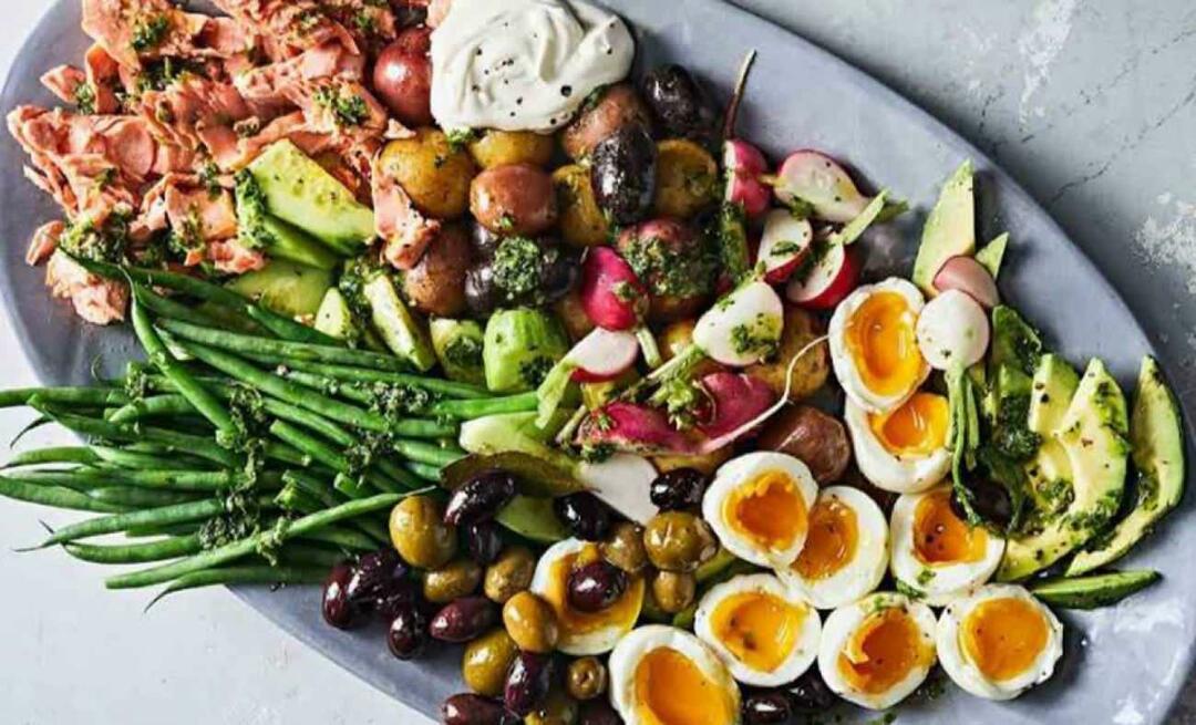 Comment faire une Salade Niçoise? recette salade niçoise