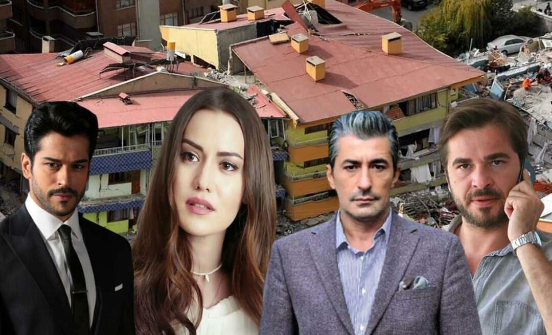 Les alertes au tremblement de terre d'Istanbul ont également effrayé les célébrités! Même s'ils contrôlent leur maison, ils agissent et...
