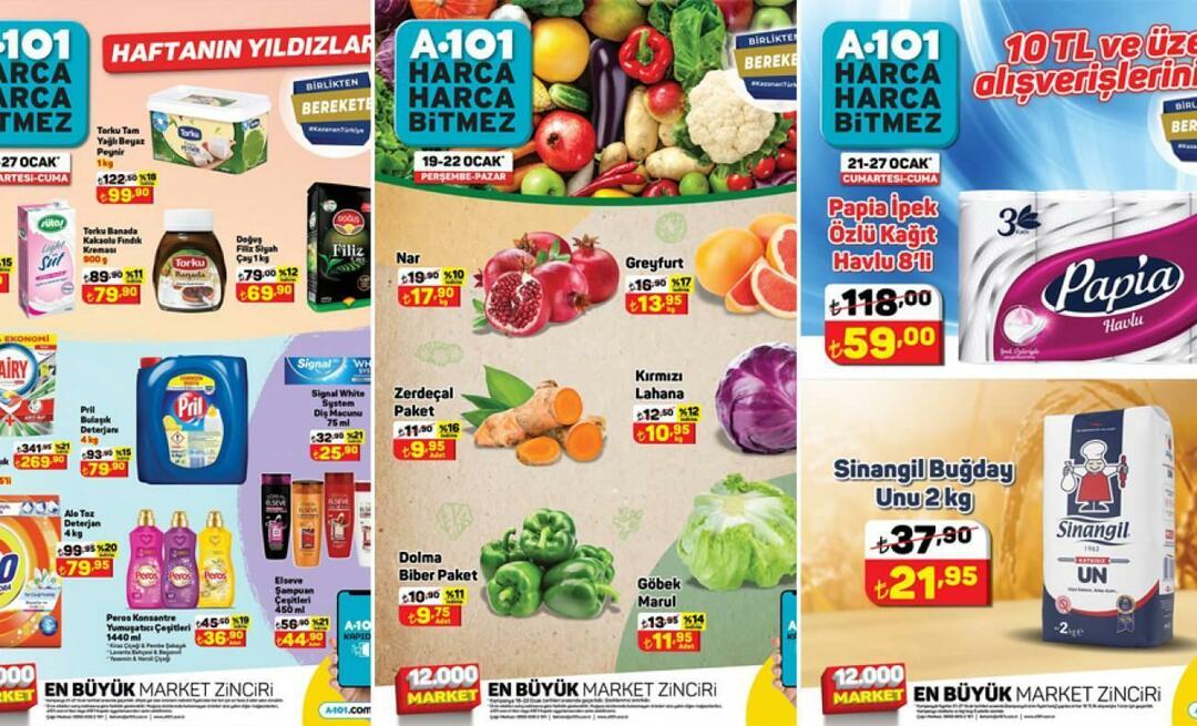 A101 26 janvier 2023 les produits en promotion ont été annoncés! A101 Produits actuels 21-27 janvier 2023...