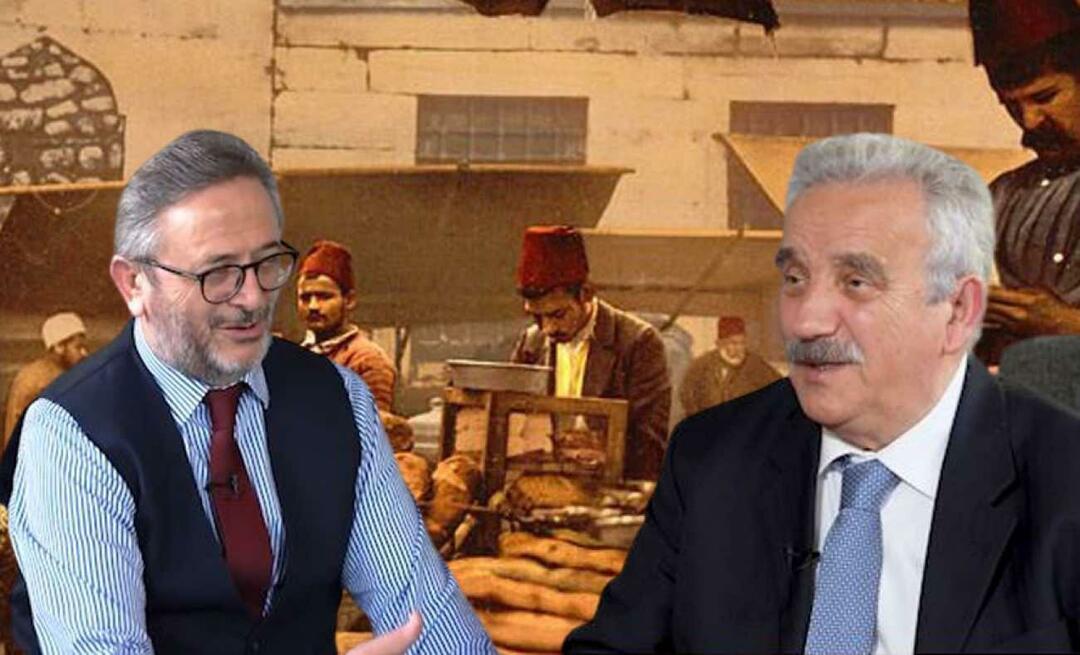 Dr. Coskun Yilmaz & Prof. Dr. "Les préparatifs du Ramadan dans l'Empire ottoman" avec l'expression de Mehmet İpşirli