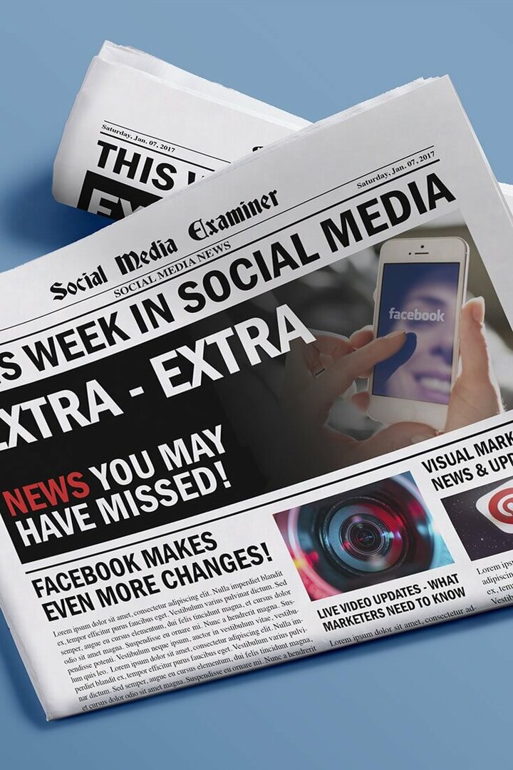 Facebook automatise les sous-titres vidéo: Cette semaine dans les médias sociaux: Social Media Examiner