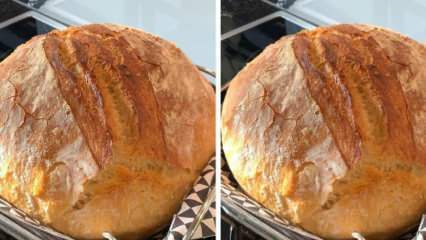 Comment faire du pain de village croustillant? La recette de pain de village la plus saine