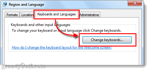 changer les claviers windows 7