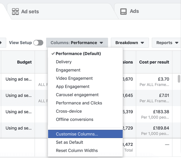 Comment mesurer votre retour sur les dépenses publicitaires sur Facebook: Social Media Examiner