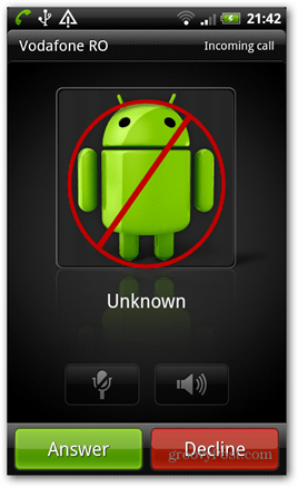 Android: comment rejeter les appels de certains contacts