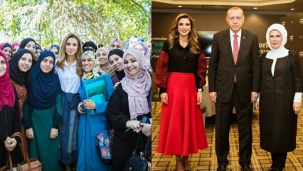 Jordan Queen Rania Al Abdullah mode et combinaisons