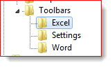 supprimer la mini barre d'outils dans Excel 2010