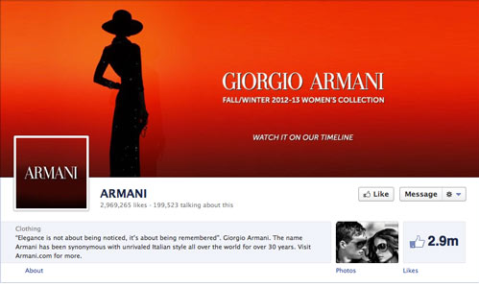 page armani