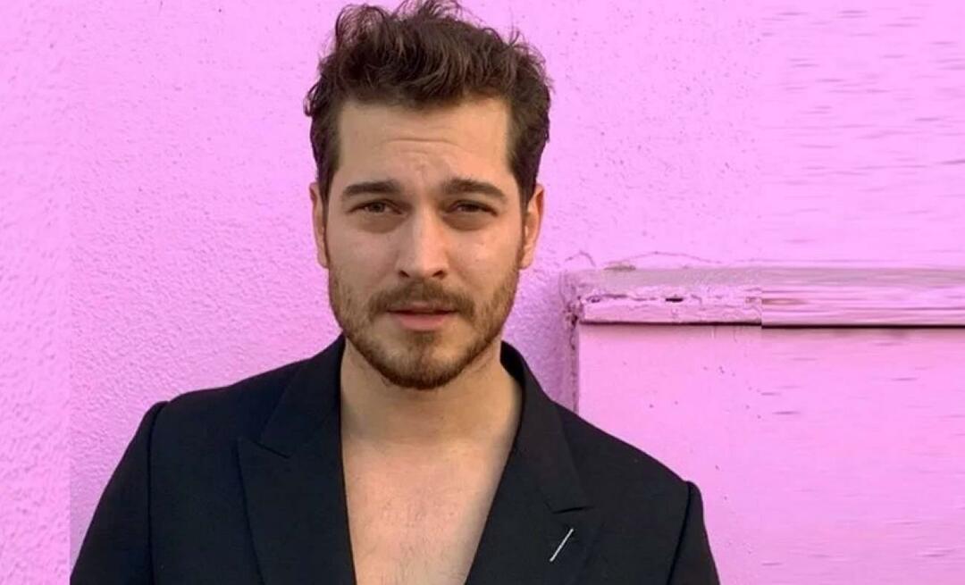 Le nouveau partenaire de Çağatay Ulusoy, qui prépare sa nouvelle série, a été annoncé! Regardez, qui a trouvé ce nom ?