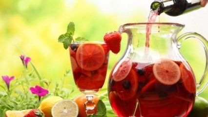 Recette de thé froid aux fruits rouges