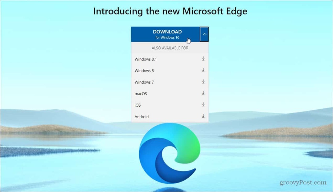Comment installer le nouveau navigateur Microsoft Edge