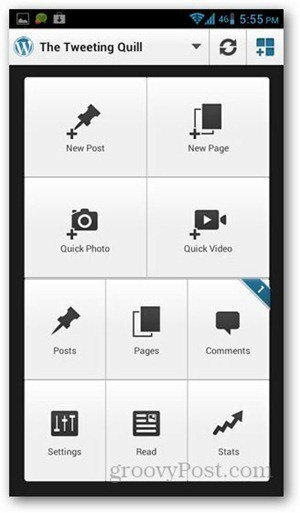 boutons wordpress-for-android-wpcom