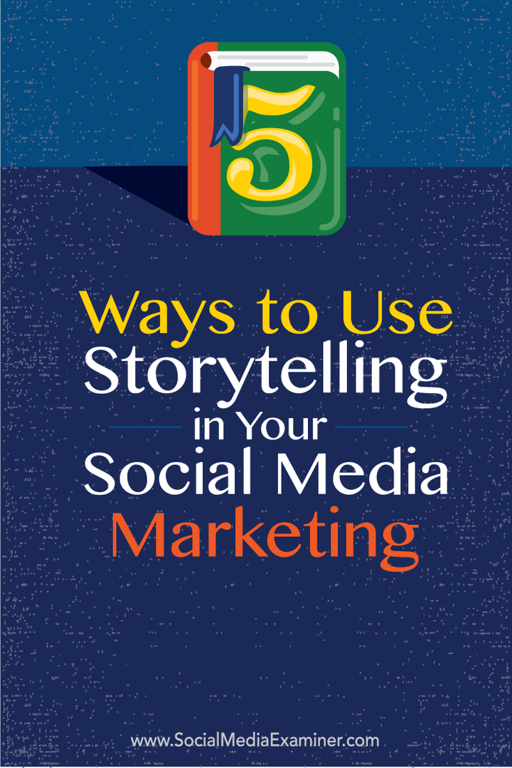 comment utiliser la narration dans votre marketing sur les réseaux sociaux
