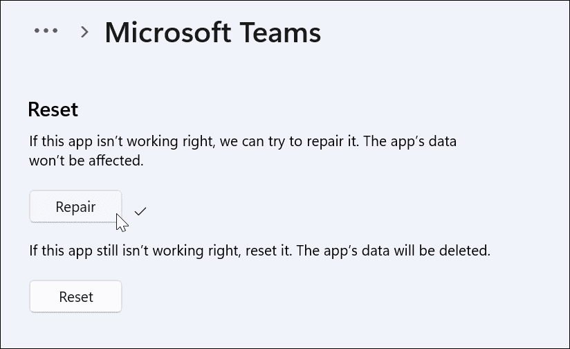 Correction de l'écran blanc de Microsoft Teams