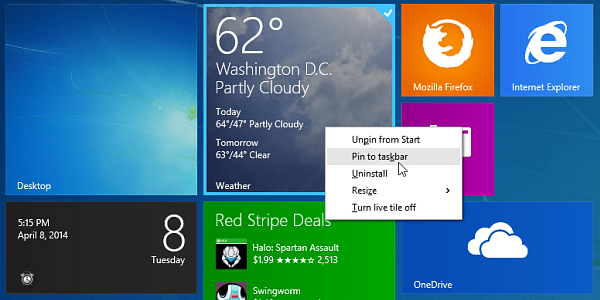 Mise à jour Windows 8.1 disponible pour téléchargement maintenant