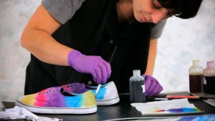 Comment peindre des chaussures en tissu? 
