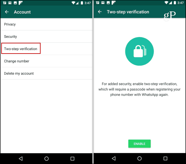 Comment sécuriser votre compte WhatsApp avec une vérification en deux étapes
